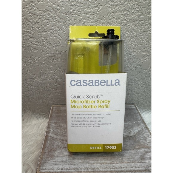 Casabella Other - $15 🌙 Casabella QUICK SCRUB 14oz Refillable Bottle Replacement Mop 17700 NEW